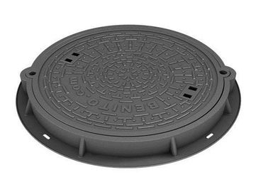 Tipo circular prenda impermeable resistente EN124 IMCD 207 del sello del doble de la cubierta de la cámara